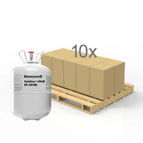 R454B Refrigerant 20 LB QTR PALLET (10 Cylinders)